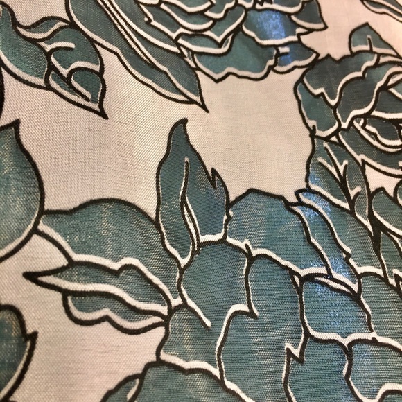 ModCloth Green/Silver Cocktail Dress - Picture 2 of 3